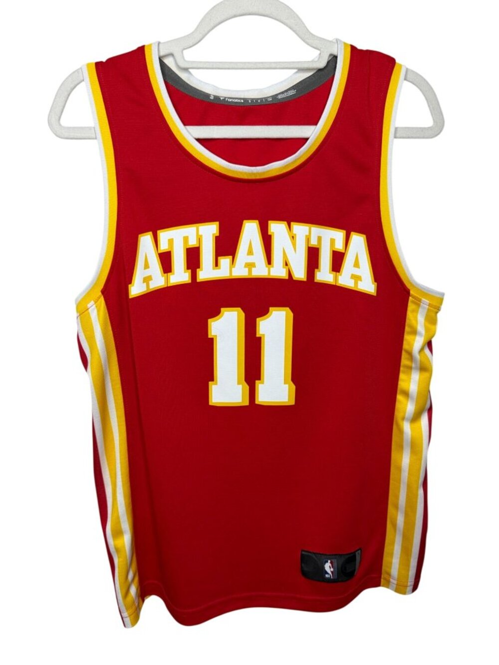 Trae Young #11 Atlanta Hawks Fanatics Red NBA Basketball Jersey Mens Small